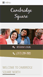Mobile Screenshot of cambridgesquarenorth.com